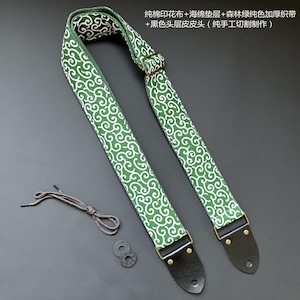Handmade Top Quality Genuine leather Guitar Strap Bass Straps