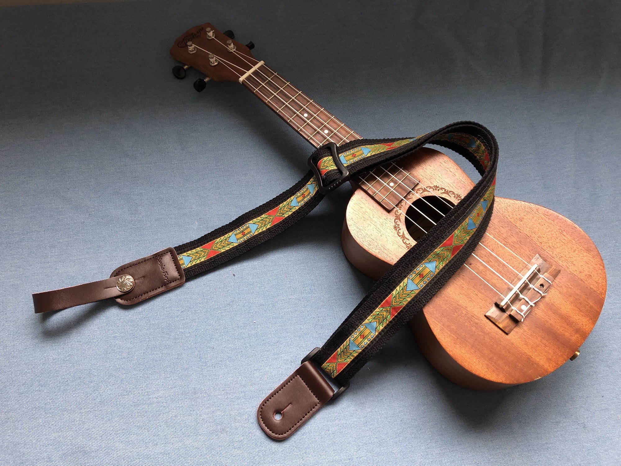 Handmade Retro Style Ukulele Straps Fits for All Size Different Ukulele