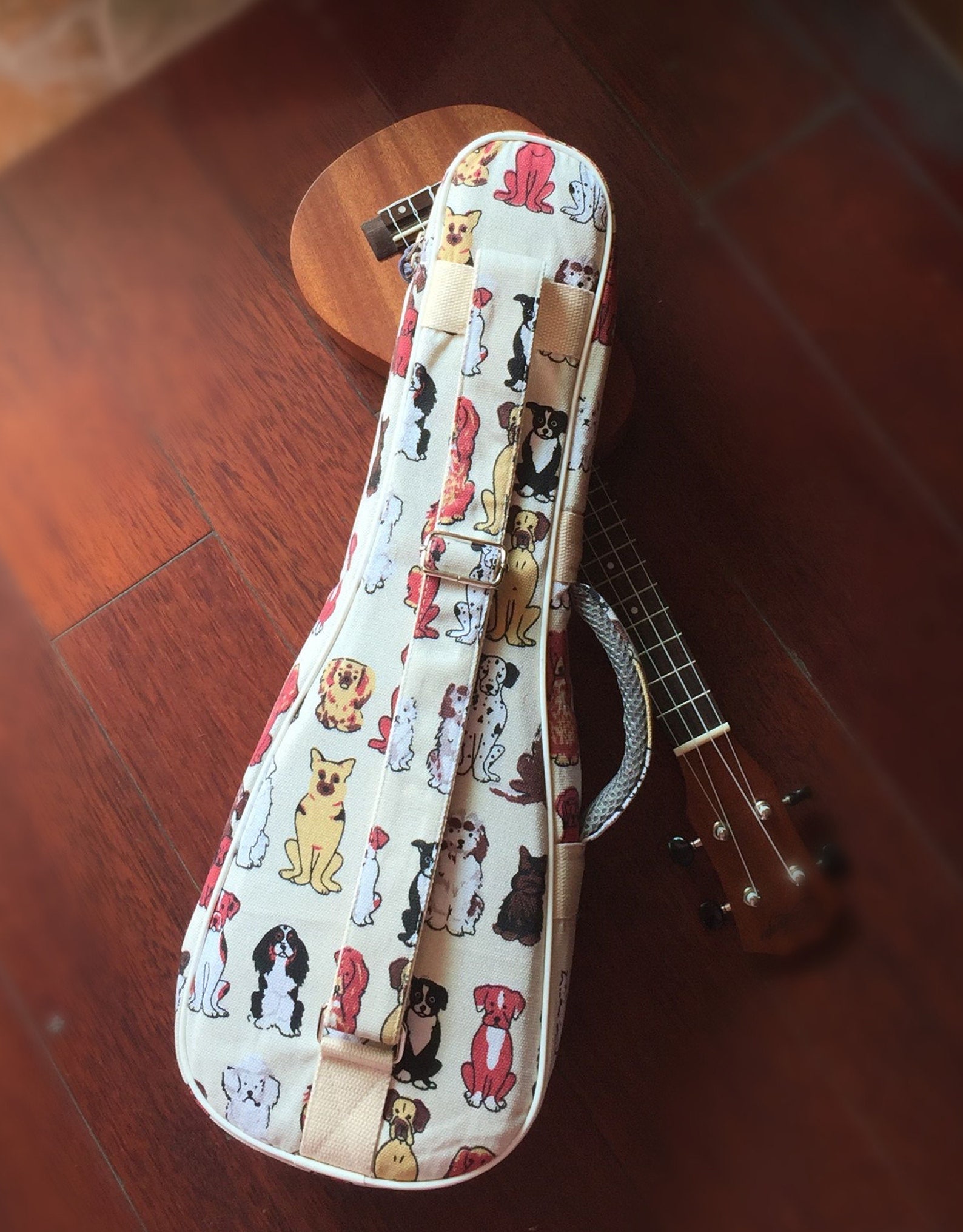 Handmade Puppy Ukulele Case Ukulele Carry Bag Ukulele Gig Bag Etsy