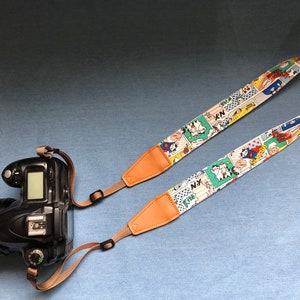 Handamde Supercat camera straps