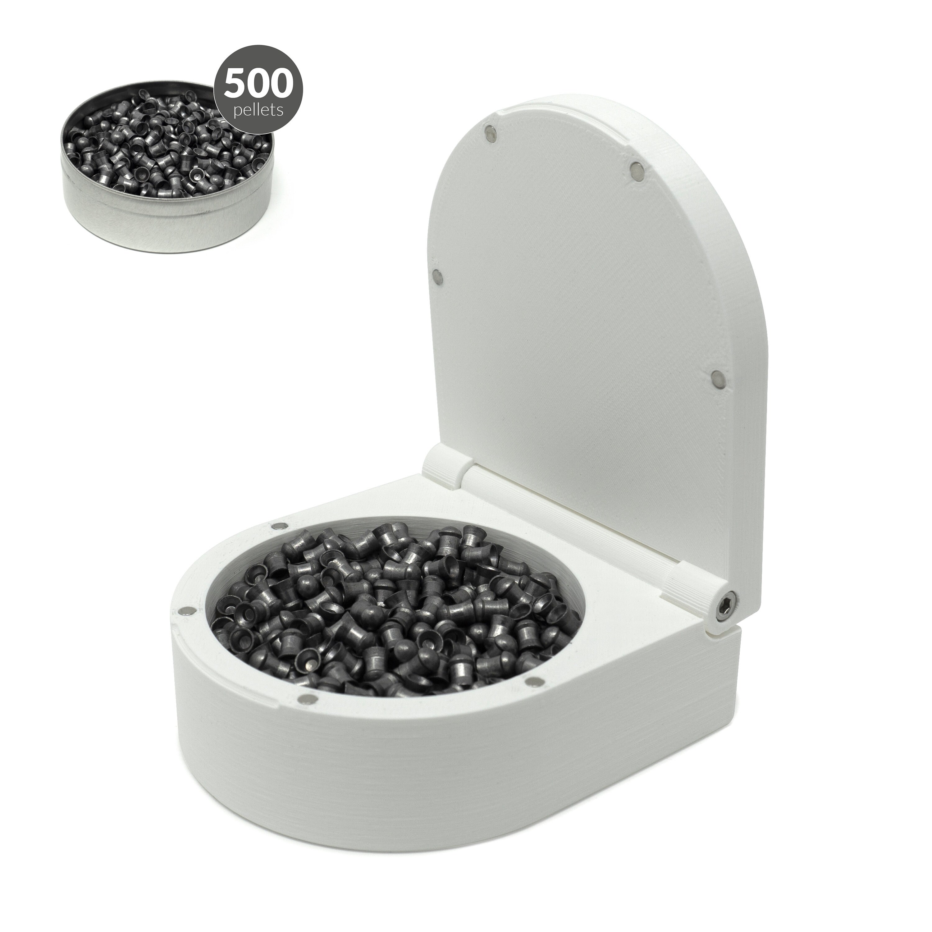 Kube3d 1500 .177 Pellet Ammo Case – Storage Box For Air Rifle & Pistol Pellets