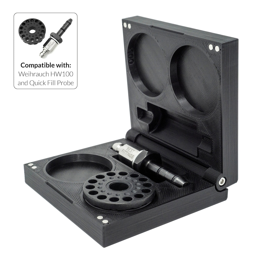 Weihrauch HW100 and Quick Fill Probe Slim Magazine Case Magnet Box ...