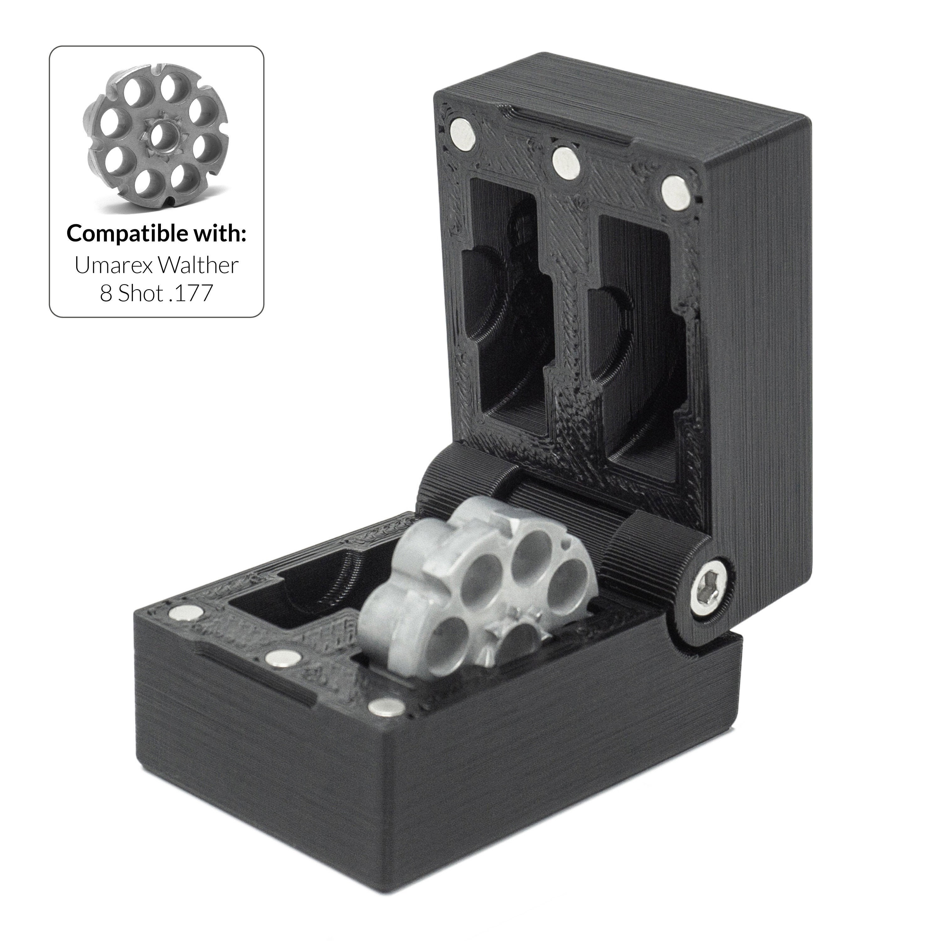 Kube3d Slim Magazine Case  Magnet Box Fr Air Arms S200, Luftgewehr  Magazin Aufbewahrung (.177/.22)