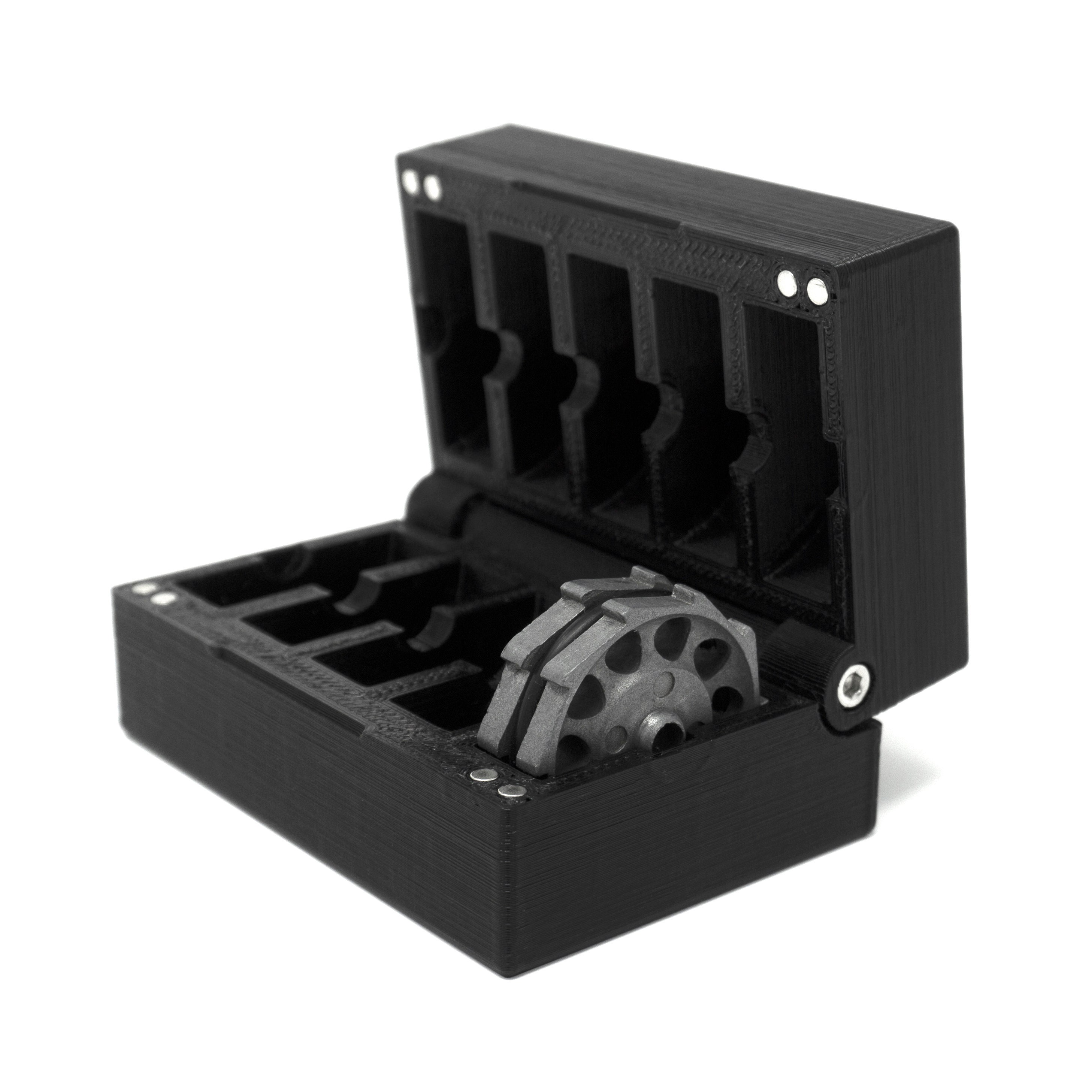 Hatsan 10 Shot Slim Magazine Case (AT44-10, BT65, Gladius, Nova) Magnet Box Holder Cover Air Rifle Firing Range Hunting Gift Idea Hatsan 10 Shot Slim Magazine Case (AT44-10, BT65, Gladius, Nova) Magnet Box Holder Cover Air Rifle Firing Range Hunting Gift Idea