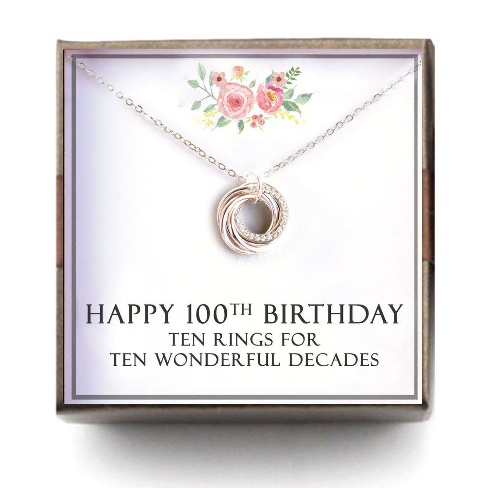 100th Birthday Gift Women 100th Birthday Gift for Mom Etsy UK