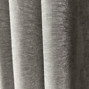Wide Linen Sheer Curtains for living room and bedroom,Custom Size Sheer Window Panels,Perfect for Farmhouse & Modern Decor