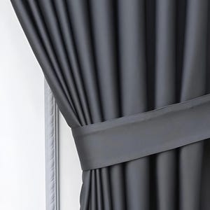 Tende oscuranti / Dimensioni personalizzate / Eleganti tendaggi per camere da letto / Tende oscuranti di lusso / Extra larghe e lunghe per la massima privacy