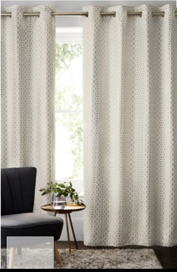 Geo 4 Made To Measure Window Curtain Custom Drapery Etsy