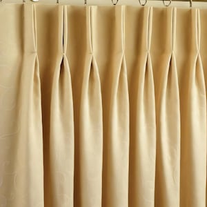 Pinch Pleat Blackout Custom Curtains,Window Treatment,Custom Panels,Panel,Bedroom Decor
