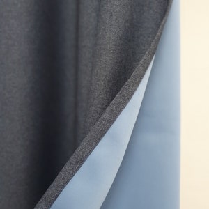 Blackout Linen Long Curtains,Livingroom, Bedroom Curtains Linen, Custom Curtains, Blackout Drapery, Handmade,Window Curtains
