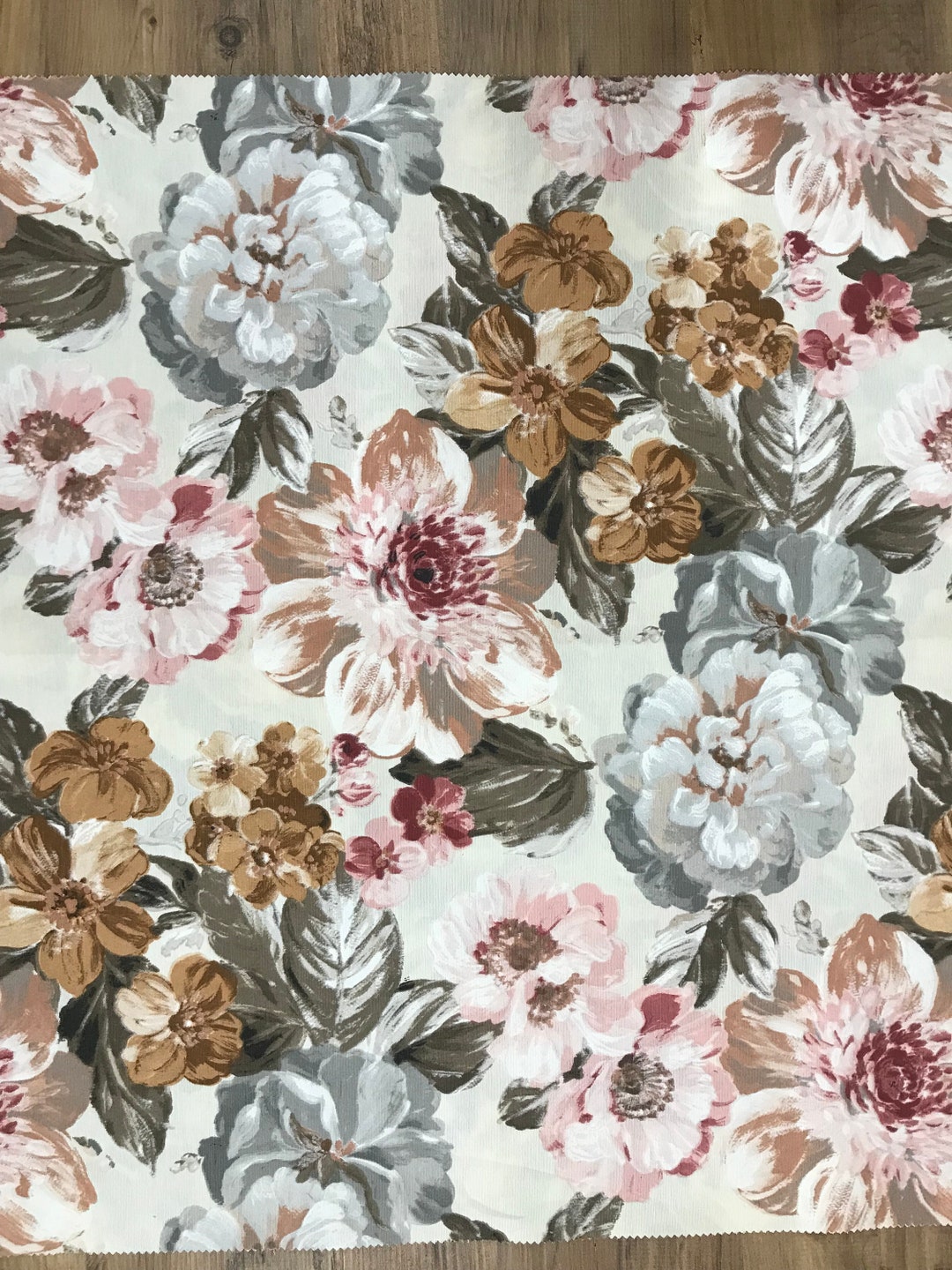 Upholstery Fabric by the Yard Cotton Canvas Upholstery Fabric Etsy