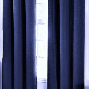 Linen Curtains,Vintage Bedroom Curtains,Pleated Panels,Window Treatments,Elegant Window Treatments