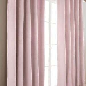 Linen Curtains for Living room & Bedroom | Wide Linen | Custom Size Drapery Panels | Grommet | Rod pocket | Back Tab