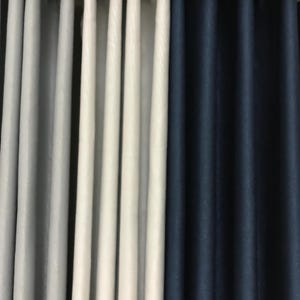 Extra Long Blackout Linen Curtain | Custom Made Blackout Window Treatments | Pinch Pleat Curtains | Blackout Fabric Curtains