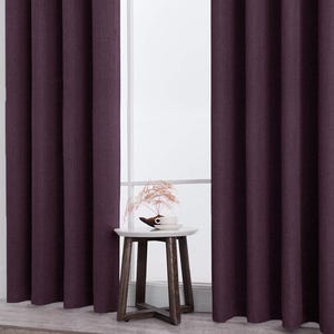 Linen Curtains for Living Room,Custom Size Linen Curtains,Modern Curtain,Linen Curtain for Bedroom,Panel.