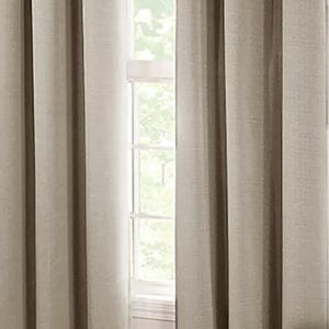 Linen Curtains for your Living Room and Bedroom,Rod Pocket,Grommet,Linen Drape,Custom Made Curtains