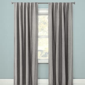 Blackout Linen Curtain, Bedroom & Living Room Curtains, Modern Custom Drapes,Kitchen Grommet Panel,Rod pocket for Bedroom