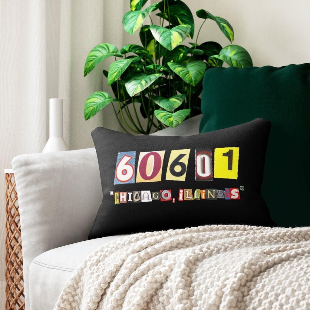 zip code throw pillows