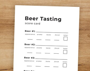 Beer Tasting Party - Etsy