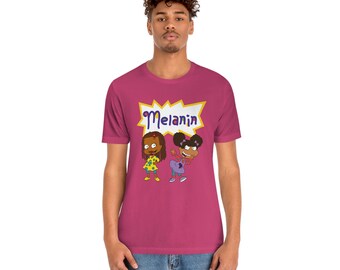 Melanin Unisex Jersey Short Sleeve Tee