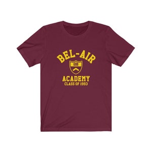 BEL AIR ACADEMY “WILL SMITH” FRESH PRINCE OF BEL AIR JERSEY LIKE