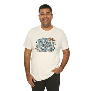Anti Social Club Unisex Jersey Short Sleeve Tee