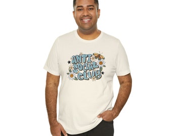 Anti Social Club Unisex Jersey Short Sleeve Tee