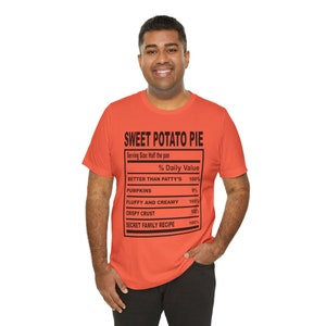 Sweet Potato Pie Unisex Jersey Short Sleeve Tee