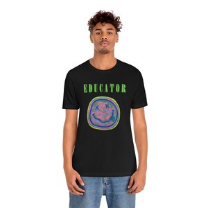 Educator Nirv Unisex Jersey Short Sleeve Tee