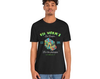 Big Worm's Ice Cream Unisex Jersey Kurzarm-T-Shirt