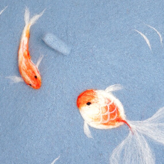 koi fish beret