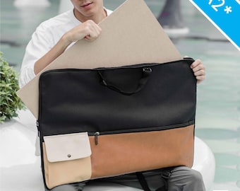 Mana A2 | Drawing Board Case/ Artist Portfolio/ Briefcase /Sketchbook Bag /Art Student Bag /Artist Bag (A2 paper size) - 4 colors available