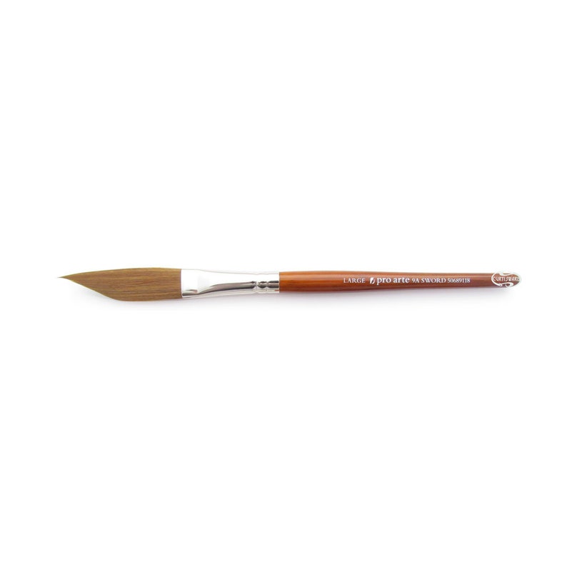 Pro Arte Artists Sword Liner Prolene Single Brushes. Series 9a. for