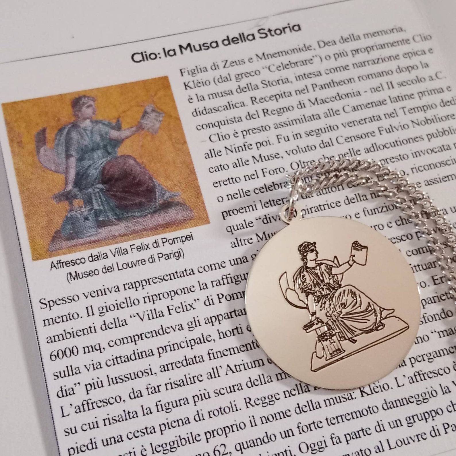 Clio La Musa Della Storia Etsy