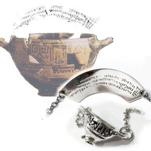 Coppa di Nestore collana/portachiavi