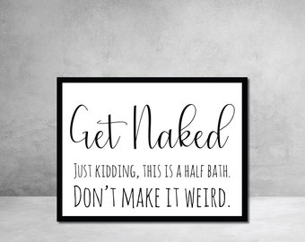 Bathroom printable | Etsy