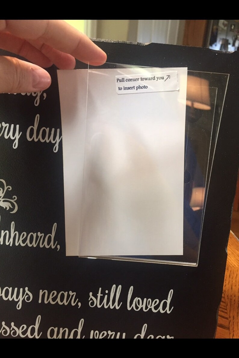 Those we love personalizable memorialbereavement sign; sympathy plaque; personalized bereavement photo frame; loss of loved one