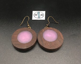 Noce Nero con Resina Lavanda Satinata, Ultra Light Weight