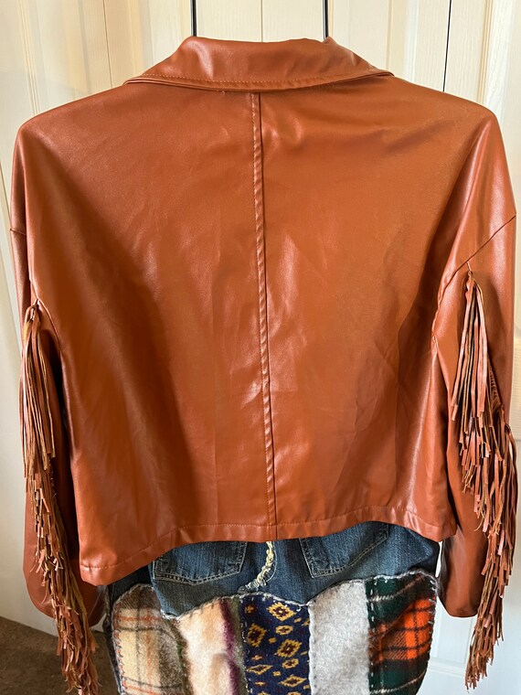 Shein outlet fringe jacket