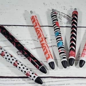 Valentine&#39;s Day Themed Glitter Pens| Ink Joy Gel Pen| Glitter Pens