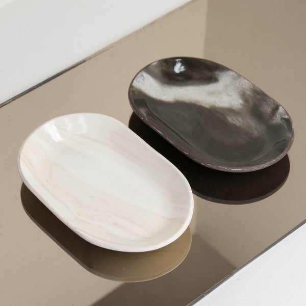 Minimalist Stoneware Soap Holder