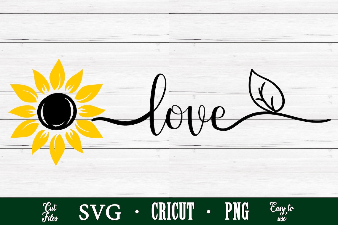 Free Free 173 Sunflower Love Svg SVG PNG EPS DXF File