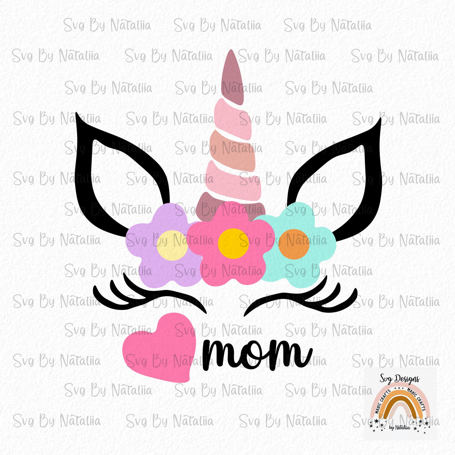 Download Unicorn mom SVG Mother's day SVG happy mothers day svg | Etsy