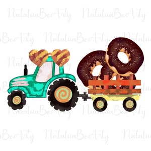 Summer Truck png for Boy, Beach Tractor Sublimation png Designs Download, Kids Summer png, Watercolor Summer clipart