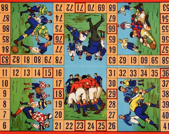 Original Vintage Rugby Board Game c. 1925