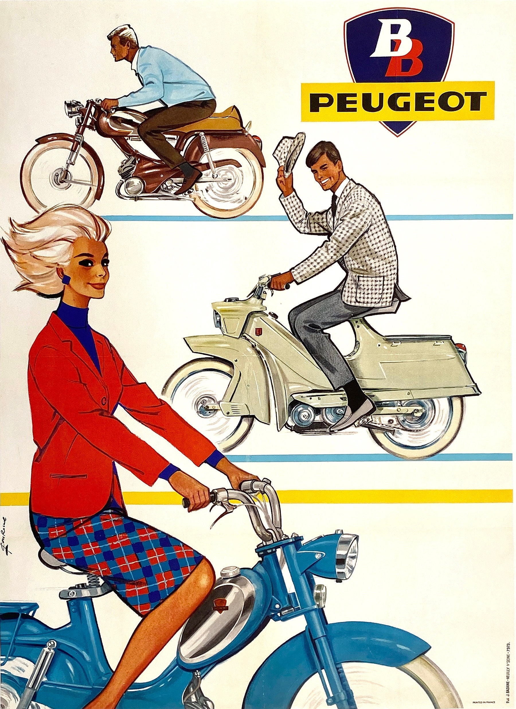 vintage peugeot motorcycle for sale