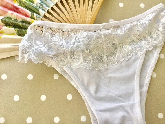 Cotton Lace Panties Organic Underwear Comfortable Yet Sexy Etsy