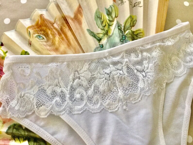 Cotton lace panties organic underwear comfortable yet sexy Etsy
