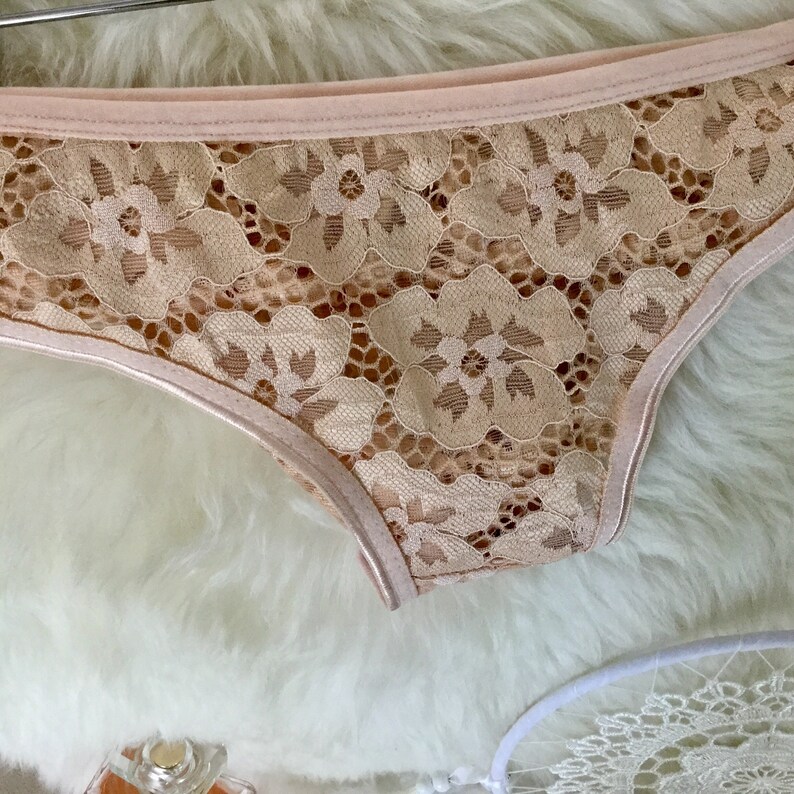 Sheer lace bikini lace panties wedding pantie ivory | Etsy