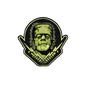 Electric Frankenstein Embroidered Patch
